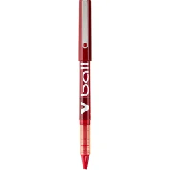 Pilot VBall Rollerball Pens, Extra Fine Point, Red Ink, Dozen (35202) Best