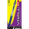 Pilot VBall RT Retractable Rollerball Pens, Fine Point, Blue Ink, Dozen (26207) Best