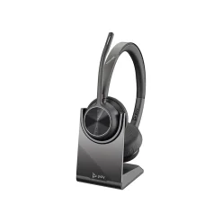 Plantronics Voyager 4320 UC Bluetooth On Ear Computer Headset, Black and Gray (218479-01)* Gaming Headsets