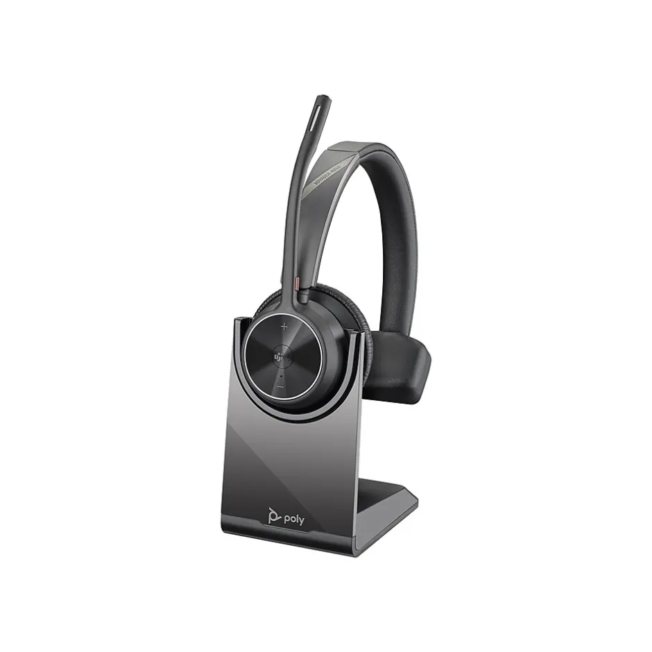 Plantronics Voyager 4310 USB-C Bluetooth Mono Computer Headset, MS Certified (218474-02)* Headsets