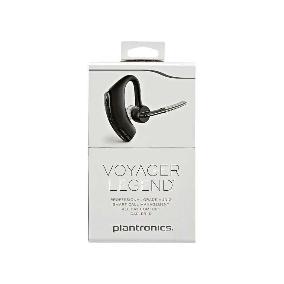 Plantronics Voyager Legend 87300-06 In the Ear Bluetooth Headset, Black (87300-206)* Headsets