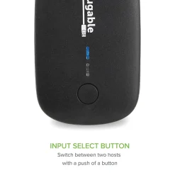 Usb Hubs<Plugable USB 2.0 Switch for USB Device Port Sharing Between Two Computers (USB2-SWITCH2)