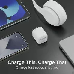 Plugable 30W GaN USB C Charger Block, White (PS-30C1W)