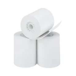 Clearance Perfection Thermal Cash Register Paper Rolls, 2 1/4" x 85', BPA Free, 3 Rolls/Pack (9078-0076) Pos Paper