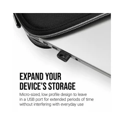 PNY Elite-X Fit 256GB USB 3.1 Type-A Flash Drive, Black (P-FDI256EXFIT-GE)* Usb Flash Drives