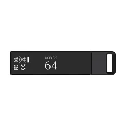 PNY Elite-X 64GB Type-C 3.2 Flash Drive, Black (P-FDI64GELTXC-G)* Usb Flash Drives