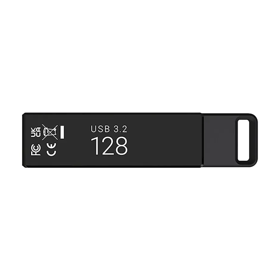 PNY Elite-X 128GB Type-C 3.2 Flash Drive, Black (P-FDI128ELTXC-G)* Usb Flash Drives