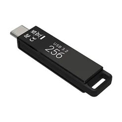 PNY Elite-X 256GB USB Type-C Flash Drive, Black (P-FDI256ELTXC-GE)* Usb Flash Drives