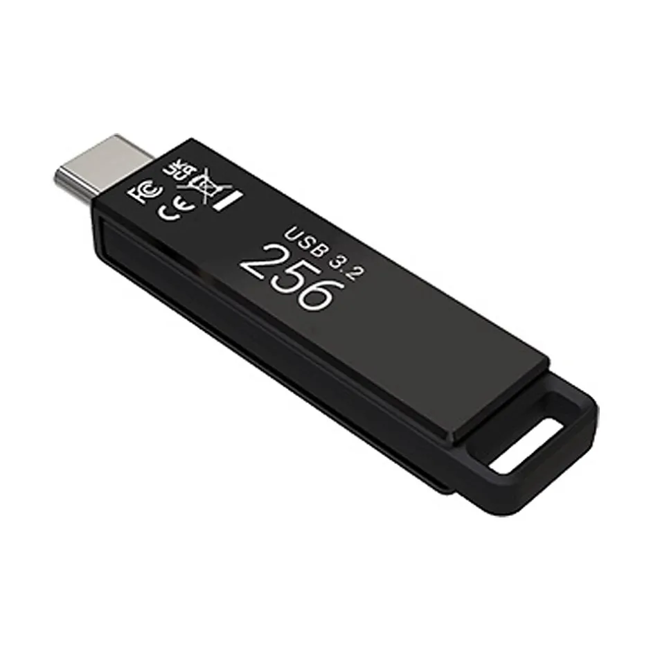 PNY Elite-X 256GB USB Type-C Flash Drive, Black (P-FDI256ELTXC-GE)* Usb Flash Drives