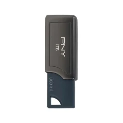 PNY PRO Elite 1TB USB 3.2 Gen 2 Type-A Flash Drive, Gray (P-FD1TBPROV2-GE)* Usb Flash Drives