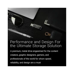 PNY PRO Elite 1TB USB 3.2 Gen 2 Type-A Flash Drive, Gray (P-FD1TBPROV2-GE)* Usb Flash Drives