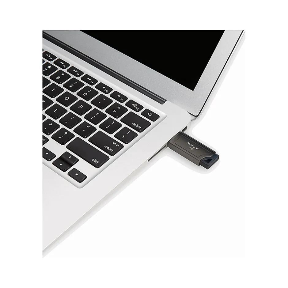 PNY PRO Elite 1TB USB 3.2 Gen 2 Type-A Flash Drive, Gray (P-FD1TBPROV2-GE)* Usb Flash Drives