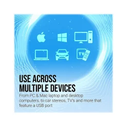 PNY Turbo Attache 4 128GB USB 3.0 Type A Flash Drive, Black (P-FD128TBAT4-GE)* Usb Flash Drives