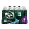 Bottled Water<Poland Spring 100% Natural Spring Water, 33.8 oz. Plastic Bottles, 15/Carton (12349654)
