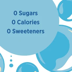 Bottled Water<Poland Spring Sparkling Water, Simply Bubbles, 16.9 oz. Bottles, 24/Carton (12349574)