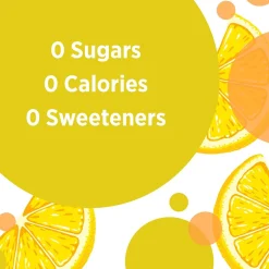 Bottled Water<Poland Spring Sparkling Water, Lively Lemon, 16.9 oz. Bottles, 24/Carton (12349569/100965)
