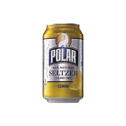 Bottled Water<Polar Lemon Sparkling Water, 12 oz., 24/Carton (00234)