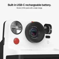 Cameras & Camcorders<Polaroid Everything Box Now Gen 2 Black - I-Type Instant Camera with Film, Black (6248)