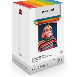 Cameras & Camcorders<Polaroid Hi·Print Generation 2 Everything Box (White) w/2 x Hi-Print Paper Cartridge - 20 Sheets
