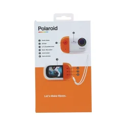 Cameras & Camcorders<Polaroid Wave iE50 18MP Digital DSLR Camera, White/Orange (IE50-NOC-STK-4)