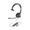 Poly Blackwire 3310 Noise Canceling Mono Headset, USB-C/USB-A, UC/MS Certified (8X216AA)* Headsets