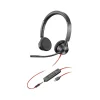 Poly Blackwire 3325 Stereo Headset, USB-C/3.5mm, MS Certified/UC Certified (8X222AA)* Headsets