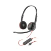 Poly Blackwire 3220 Stereo Headset, USB-C/USB-A, UC Certified, Bulk (8X228A6)* Headsets