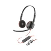 Poly Blackwire 3220 Stereo Headset, USB-C/USB-A, UC Certified, Bulk (8X2J9A6)* Headsets