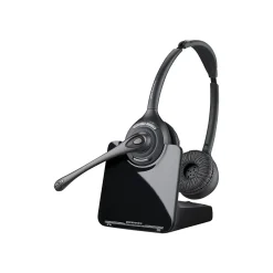 Poly CS 520-XD Wireless Phone Headset, Over-the-Head, Black (7E2J9AA#ABA)* Headsets