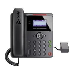 Office Phones & Conferencing<Poly Edge B10 8-Line VOIP Phone, Black (84C19AA)