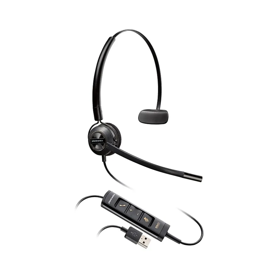 Poly EncorePro 545 Mono On Ear Headset, USB-A (783R4AA)* Headsets