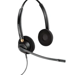 Poly EncorePro HW520 Binaural Customer Service Headset, Black (783P6AA#ABA)* Headsets