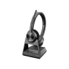 Poly Savi 7320 Wireless Stereo Headset, Over-the-Head, Black (7S435AA#ABA)* Headsets