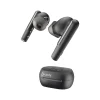 Poly Voyager Free 60+ UC Wireless Noise Cancelling Bluetooth Earbuds, USB-C, MS Certified, Carbon Black (7Y8G4AA)