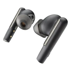 Poly Voyager Free 60 UC Wireless Noise Cancelling Bluetooth Earbuds, USB-C, UC Certified, Carbon Black (7Y8H4AA)