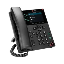 Office Phones & Conferencing<Poly VVX 350 6-Line VOIP Phone, Black (89B69AA#ABA)