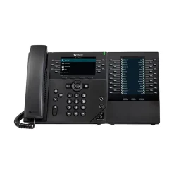 Office Phones & Conferencing<Poly com VVX EM50 Expansion Module, Black (85X07AA)