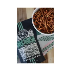 Pretzels<Pop Daddy Garlic Parmesan Pretzels Sticks, 3 oz., 15 Bags/Box (OPD00557)