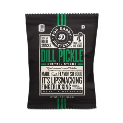 Pretzels<Pop Daddy Variety Pack Pretzels Sticks, 1.5 oz., 48 Bags/Carton (38153)