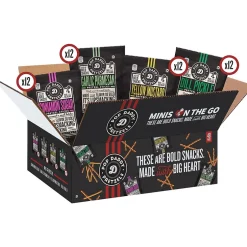 Pretzels<Pop Daddy Variety Pack Pretzels Sticks, 1.5 oz., 48 Bags/Carton (38153)