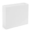 Poppin ABS Plastic File Box, White, 4 Count (101272-MC) Discount