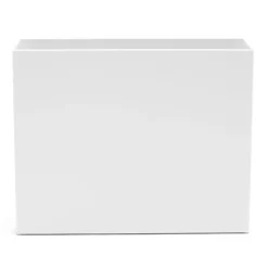 Poppin ABS Plastic File Box, White, 4 Count (101272-MC) Discount