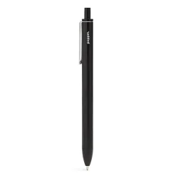 Poppin Black Retractable Gel Luxe Pen, Black Ink, Set of 100 (104509)