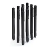 Poppin Black Signature Ballpoint Pen, Black Ink, Set of 100 (104600) Hot