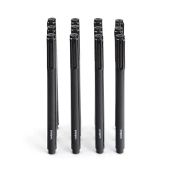 Poppin Black Signature Ballpoint Pen, Black Ink, Set of 100 (104600) Hot