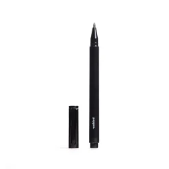 Poppin Black Signature Ballpoint Pen, Black Ink, Set of 100 (104600) Hot