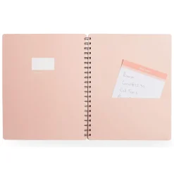 Poppin Elements Notebook, 5.8" x 8.3", Ruled, 48 Sheets, Multicolor (108837) Hot