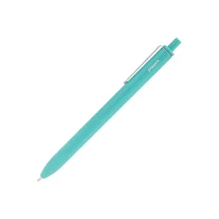 Poppin Luxe Retractable Gel Pen, Fine Point, Blue Ink, 6/Pack (100089) Hot