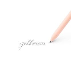 Poppin Luxe Retractable Gel Pen, Fine Point, Black Ink, 6/Pack (104448-US) Discount