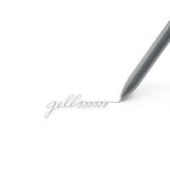 Poppin Luxe Retractable Gel Pen, Medium Point, Black Ink, 6/Pack (104449) Outlet